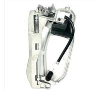 BLNETU Tiradores Exteriores De Coche Para X5 Off-Road E53 51218243615 51218243616 51228243635 51228243636 Soporte Manija Puerta Automóvil Interior Exterior Delantero Trasero (Front Right)