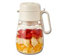 Bloame Blender,Bloame Juicer,1000ml Multifunctional Large-Capacity Wireless Portable Juicer Cup,Can Make Cold Drinks,Hot Drinks and Smoothies (White)