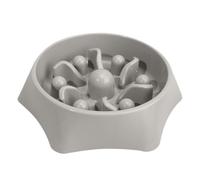 Bloat Stop Dog Puzzle Feeder - Slow Eating Dish, Sturdy Non-Skid Base, Interactive Maze Structure, Safe Durablee Construction, Comfortable Lightweight Design | Encourages Healthy Eating, Dogs Cats