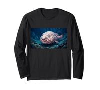 Blobfish Australia La Cara más extraña bajo Las Olas diversión Manga Larga