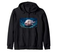 Blobfish Australia La Cara más extraña bajo Las Olas diversión Sudadera con Capucha