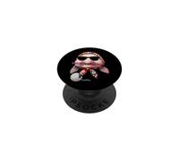 Blobfish Fish Granny - Hilo Cuadrado de Ganchillo para Amantes del Ganchillo PopSockets PopGrip Adhesivo