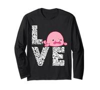 Blobfish Lover Ugly Grumpy Grouch Blob Fish Sea Life Manga Larga