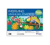 Bloc 10 hojas manualidades papel charol fabriano s0400007