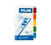 Bloc 100 puntos de página de plástico transparente milan®