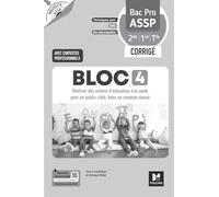 Bloc 4 Réaliser des actions d'éducation Bac Pro ASSP Réussite ASSP: Corrigé