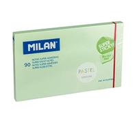 Bloc 90 hojas super adhesivas verde Pastel 76 x 127 mm NUEVO