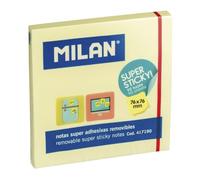 Bloc 90 notas súper adhesivas 76 x 76 mm