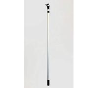 Bloc Blinds Barra telescópica de 2 metros para ventanas y persianas de techo, aluminio, blanca, 115 x 3 x 3 cm