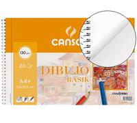 Bloc Canson Basik Dibujo A4 Espiral 23 X 325 cm 20F Microperforado