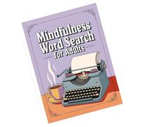 Bloc compacto de búsqueda de palabras para viajeros, fácil de llevar, entretenimiento educativo sobre la marcha, libro de búsqueda de palabras