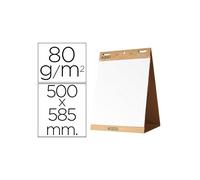 Bloc congreso bi-office liso autoadhesivo sobremesa 500 x 585 mm papel de 80g/m