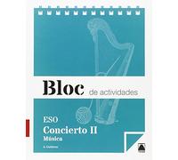 Bloc de actividades. Concierto. Música II ESO - 9788430790197 (2015)