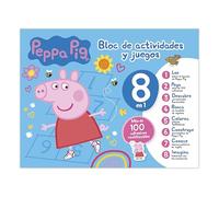 BLOC DE ACTIVIDADES Y JUEGOS 8 EN 1 PEPPA PIG | Imagiland