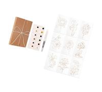 Bloc de arte de acuarela con pliegue de acordeón y 12 pigmentos brillantes, ideal para pintar de forma segura y creatividad al aire libre, cuadernos de bocetos de acuarela