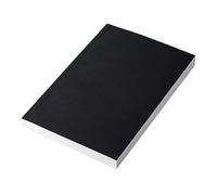 Bloc de bocetos de blanda, 256 hojas, sin forro, 40 g de grueso, cuaderno de bocetos, encuadernación con hilo, libro de dibujo para, diario portátil
