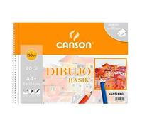 Canson- Bloc de Dibujo, Multicolor, Estándar (S8403174)