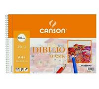 Bloc de dibujo canson basik microperforado 130 g/m²