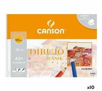 Bloc de dibujo Canson Basik Microperforado 20 Hojas A3 (10 Unidades)
