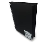 Bloc De Dibujo Daler Rowney Ebony 40 Páginas Encoladas Negro 180gsm A4 Retrato
