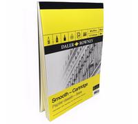 Bloc De Dibujo Daler Rowney Smooth Cartucho 130gsm 30 Páginas A3/A4/A5