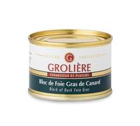Bloc de Foie Gras de Canard 65g, label Canards à Foie Gras du Sud-Ouest, qualité Artisanale