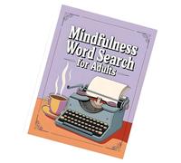 Bloc de juego compacto de búsqueda de palabras para viajeros, fácil de llevar, libro de rompecabezas educativo sobre la marcha