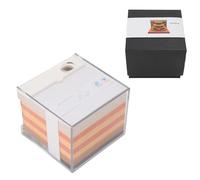 Bloc de notas 3D Arte de anime japonés Bloque de construcción Arte 3D Bloc de notas Tallado en papel Escultura DIY Decoración de escritorio para el hogar Regalo de Año Nuevo para