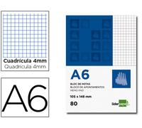 Bloc de notas A6 80F Comprobado