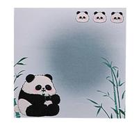 Bloc de notas adhesivas, blocs de notas con temática de animales, 8.9 x 8.9 cm, 50 hojas extraíbles, bloc de notas pequeño adhesivo para tomar notas y suministros para el aula