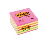Post-it 3M bloc de notas rosa neón 76 x 76 mm