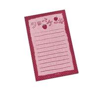 Bloc de notas adhesivo con temática de frutas, multiusos, con patrón de frutas, para planificador, decoración, paquete de notas con temática de frutas