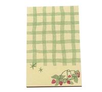 Bloc de notas adhesivo con temática de frutas, multiusos, con patrón de frutas, para planificador, decoración, paquete de notas con temática de frutas