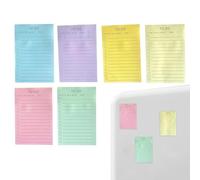 Bloc de notas autoadhesivas, notas adhesivas en inglés, Bloc de notas forrado para lista de tareas que hacer, Herramienta de planificación multifuncional para la escuela, el hogar, la sala de estudio