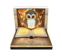 Bloc de notas con forma de búho de 8,5 x 8,5 x 6,8 cm, calendario de búho de escritorio 3D con luz LED, 496 g, para manualidades, para hacer manualidades en papel, para seguimiento de hábitos