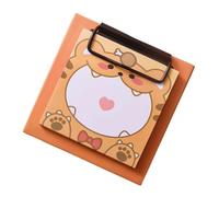 Bloc De Notas De Dibujos Animados Con Portapapeles 30 Hojas Bloc De Notas Recordatorios De 3x3 Pulgadas En Planificador De Diario Nevera Suministros De Oficina Escolares Suministros De Con De