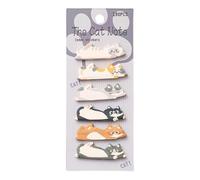 Bloc de notas de gato - 11,5 G, Bloc de notas de animales lindos, Papel De Escritura De Dibujos Animados, Papelería De Oficina Portátil | Suministros Para Estudiantes, Chicas, Chicos