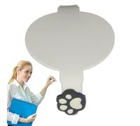 Bloc de notas de muñeca - Banda de notas portátil, correa de silicona flexible, cuaderno impermeable y reutilizable | Regla antimanchas con etiquetado simple de bolígrafo para enfermería