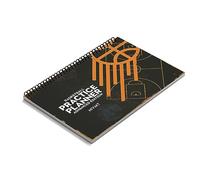 Bloc de notas de práctica de entrenamiento de baloncesto de MVMT sports. | Agenda de cuaderno de planificador de 50 páginas para entrenadores de baloncesto | Planifica y revisa rápida y fácilmente.
