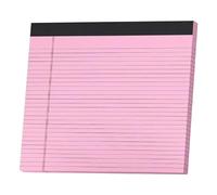 Bloc de notas lineal genérico - 24 x 27 cm perforado alineado Seyes 30 hojas, formato de paisaje bloque legal - para abogados estudiantes profesionales de oficina escolar, toma de notas gestión de