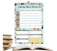 Bloc de notas planificador de comidas, planificador de dieta y bienestar para mujeres, agenda de alimentación saludable para atletas, hombres, mujeres, adolescentes, jóvenes, amigos, familia, hijo