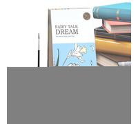 Bloc de papel de acuarela, cuaderno de bocetos para colorear, cuaderno de dibujo portátil para el hogar, principiantes, creación de arte al aire libre