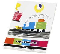 Bloc de papel de dibujo, A4, 21 x 30 cm, 120 g, blanco, 50 hoj (Importación USA)