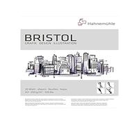 BLOC DE PAPEL PARA DIBUJO DE ILUSTRACIÓN HAHNEMÜHLE TAMAÑO A3 20 HOJAS 250 G/M2