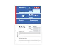Bloc de recibos Herlitz 886606, A6, 50 hojas, 10 unidades 50 Blatt