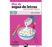 Bloc de Sopas de Letras 20 (TIEMPO DE DIVERSION)
