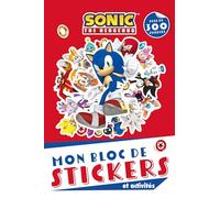 Bloc de stickers et activités Sonic the Hedgehog: Avec plus de 300 stickers