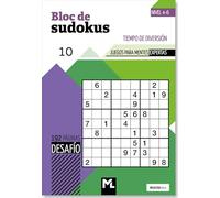 Bloc de Sudokus 10 ("Desafío") Nivel 4-6