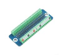 Bloc de terminales para tablero breakout con pegatina de pin para bloque | Incluye pegatinas de definición de pin; simplifica el cableado y reduce el margen de error