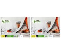 Bloc dibujo liderpapel lineal vanguardia 230x325mm 20 hojas 130g/m2 con recuadro perforado. (Paquete de 2)